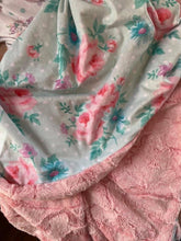 Load image into Gallery viewer, Romantic Floral Snuggle Blanket
