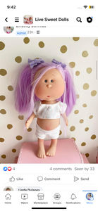 Lavender hair Mia