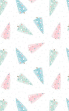 Load image into Gallery viewer, Christmas bottle brush trees Snuggle Blanket