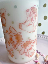 Load image into Gallery viewer, Kawaii Cows and Dots Glass