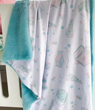 Load image into Gallery viewer, Christmas Gingerbread Houses Snuggle Blanket