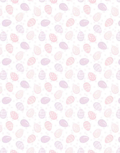 Easter Purple and Pink Egg Snuggle Blanket