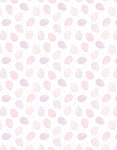 Easter Purple and Pink Egg Snuggle Blanket