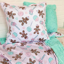 Load image into Gallery viewer, Christmas gingerbread men Snuggle Blanket