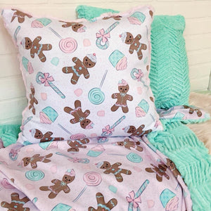 Christmas gingerbread men Snuggle Blanket
