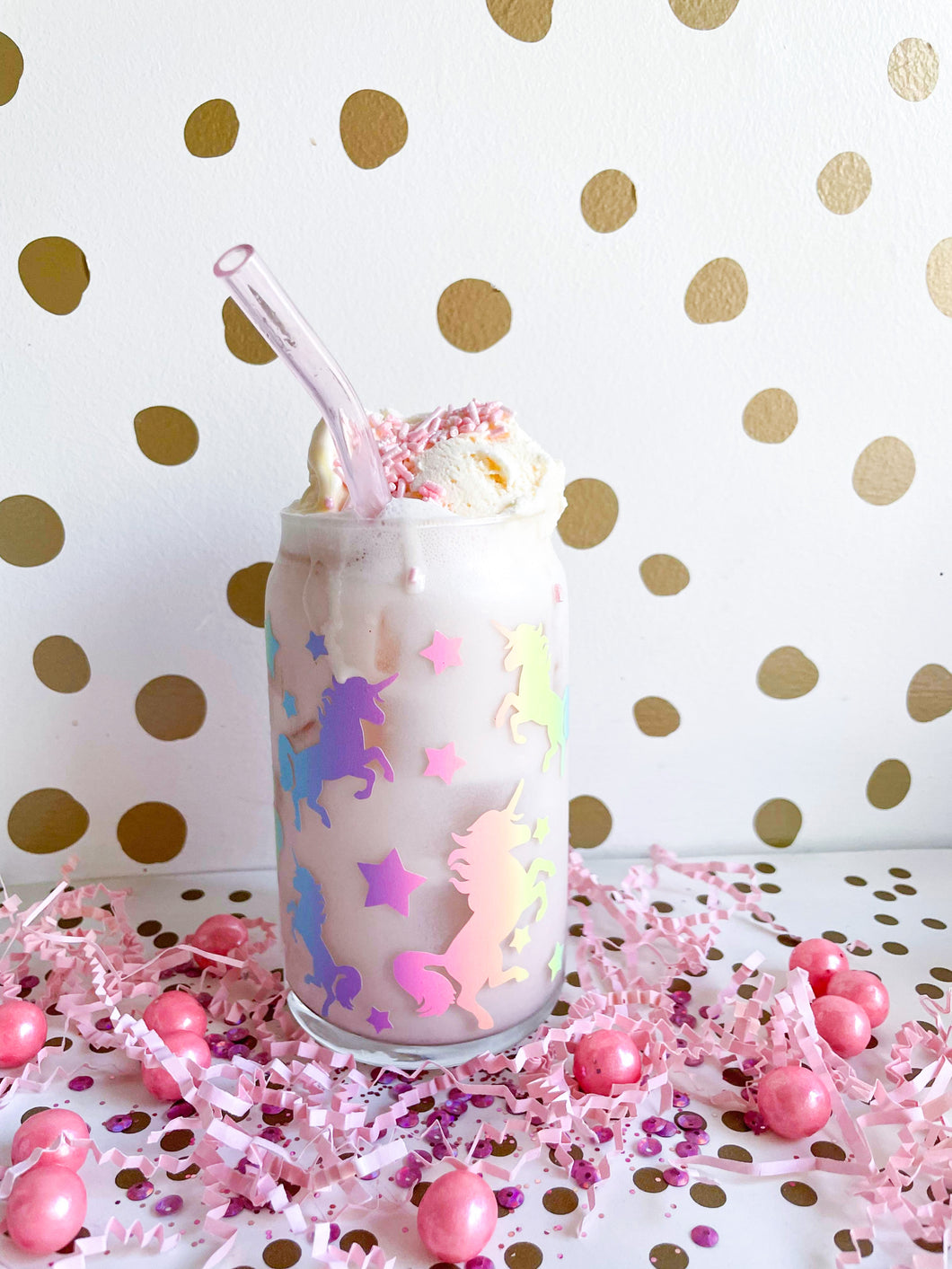 Unicorns Glass
