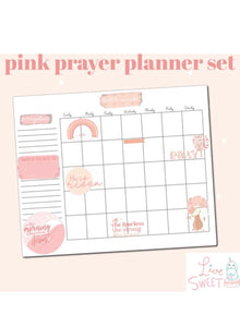 Pink Prayer Journal Pack