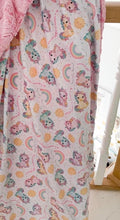 Load image into Gallery viewer, Unicorn Rainbow and Suns Snuggle Blanket