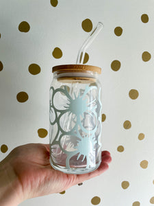 Flower Glass- Color changing vinyl