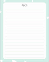 Load image into Gallery viewer, 4 note pages: Printable