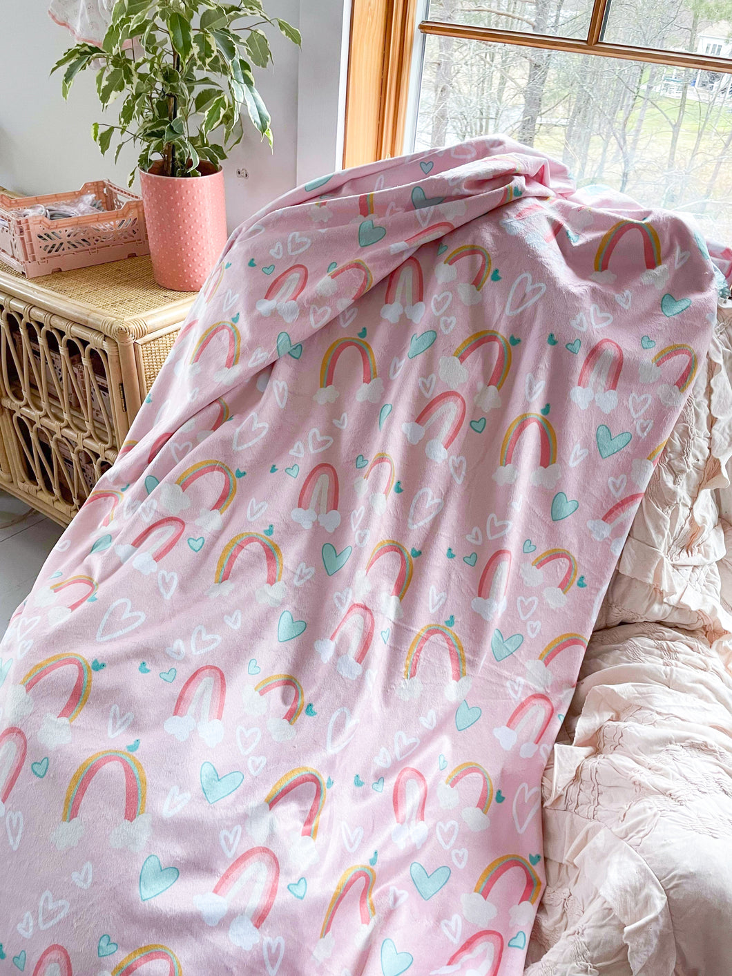 New Rainbows Snuggle Blanket