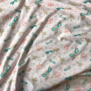 Small Mermaids Snuggle Blanket
