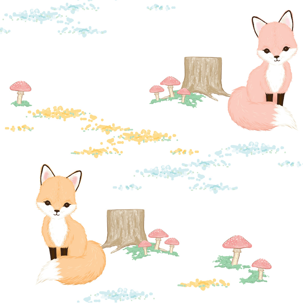Foxes Snuggle Blanket
