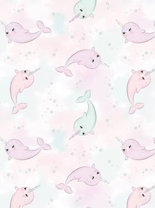 Narwhals Snuggle Blanket