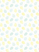 Load image into Gallery viewer, Easter Mint and Yellow Egg Snuggle Blanket