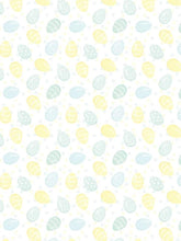 Load image into Gallery viewer, Easter Mint and Yellow Egg Snuggle Blanket