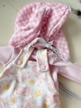 Load image into Gallery viewer, 16” Preorder Bunny Overall Outfit