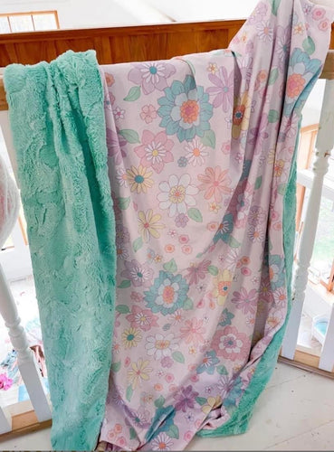 Snuggle Blanket: Floral 4