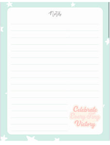 4 note pages: Printable