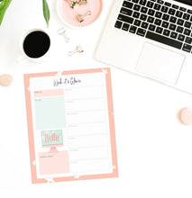 Load image into Gallery viewer, Week at a Glance Planner: Printable