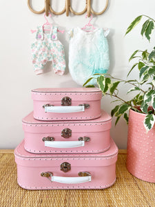 10” pink shaggy cow deluxe box set