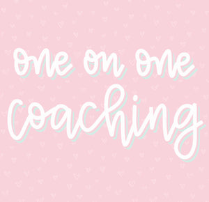 One on one coaching for Janice Holland