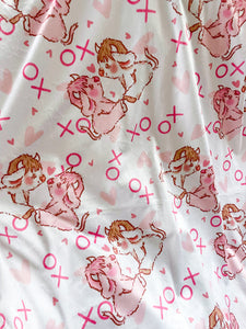 Xoxo cow Snuggle Blanket