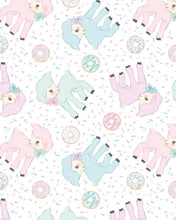 Load image into Gallery viewer, Lamb and Donuts Snuggle Blanket