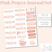 Load image into Gallery viewer, Pink Prayer Journal Pack
